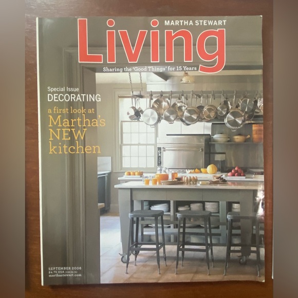 Set of 4 2006 Martha Stewart Living Magazines - Sep, Oct, Nov, Dec - Picture 2 of 5